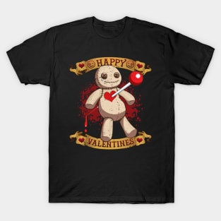 Happy Valentines Voodoo Doll T-Shirt